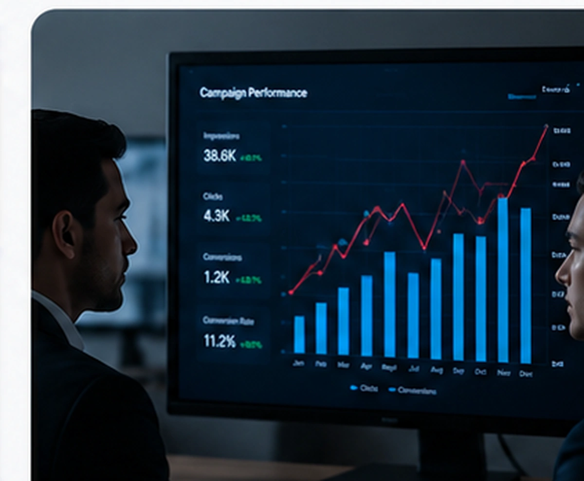 Digital campaign analytics dashboard